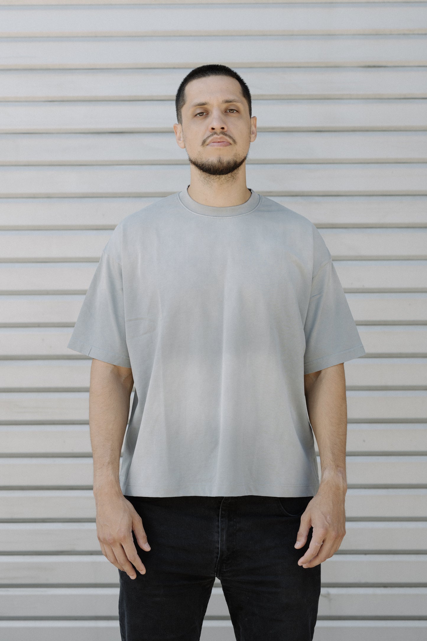 Cropped Sun Fade T-Shirt
