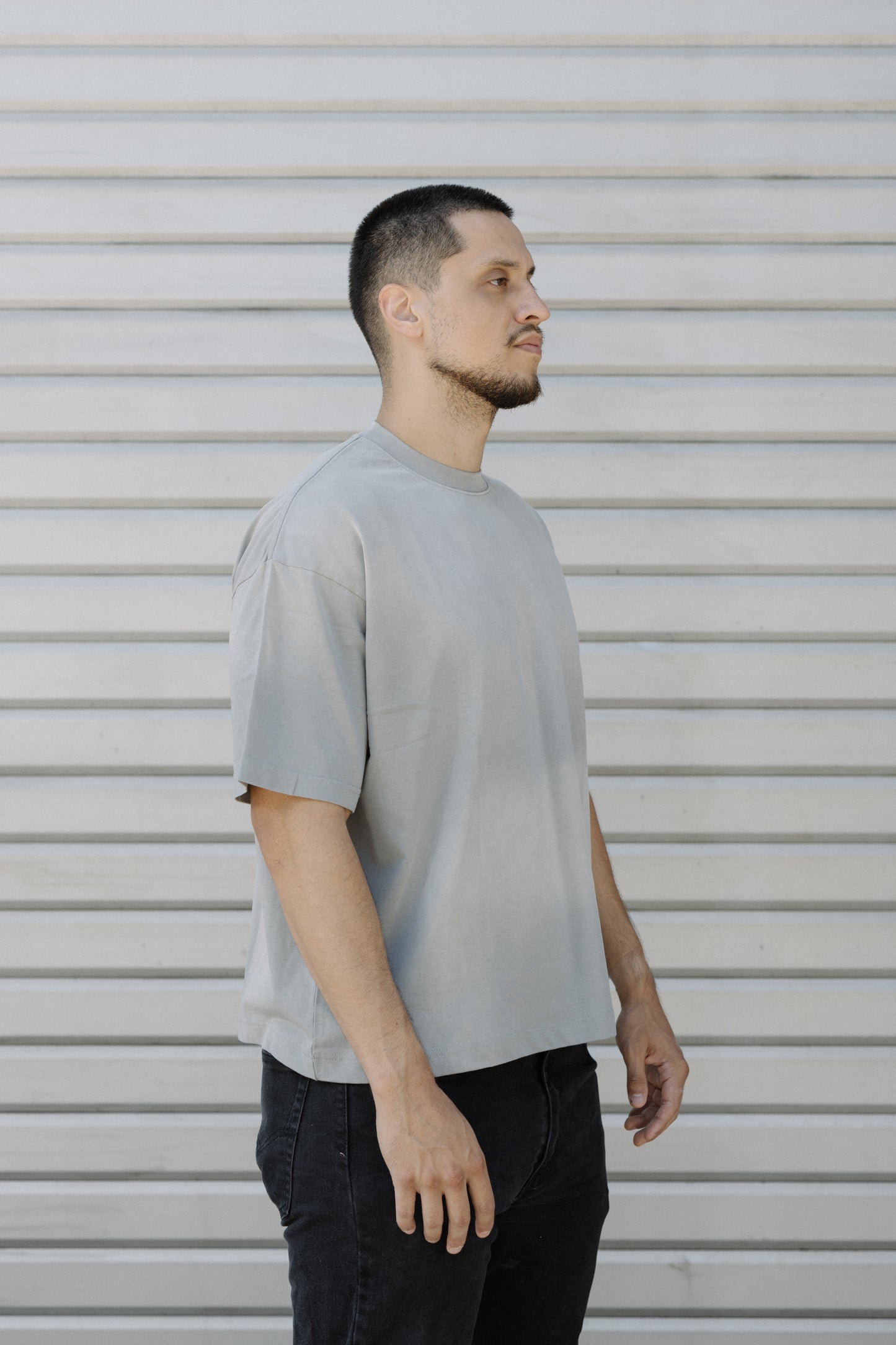 Cropped Sun Fade T-Shirt