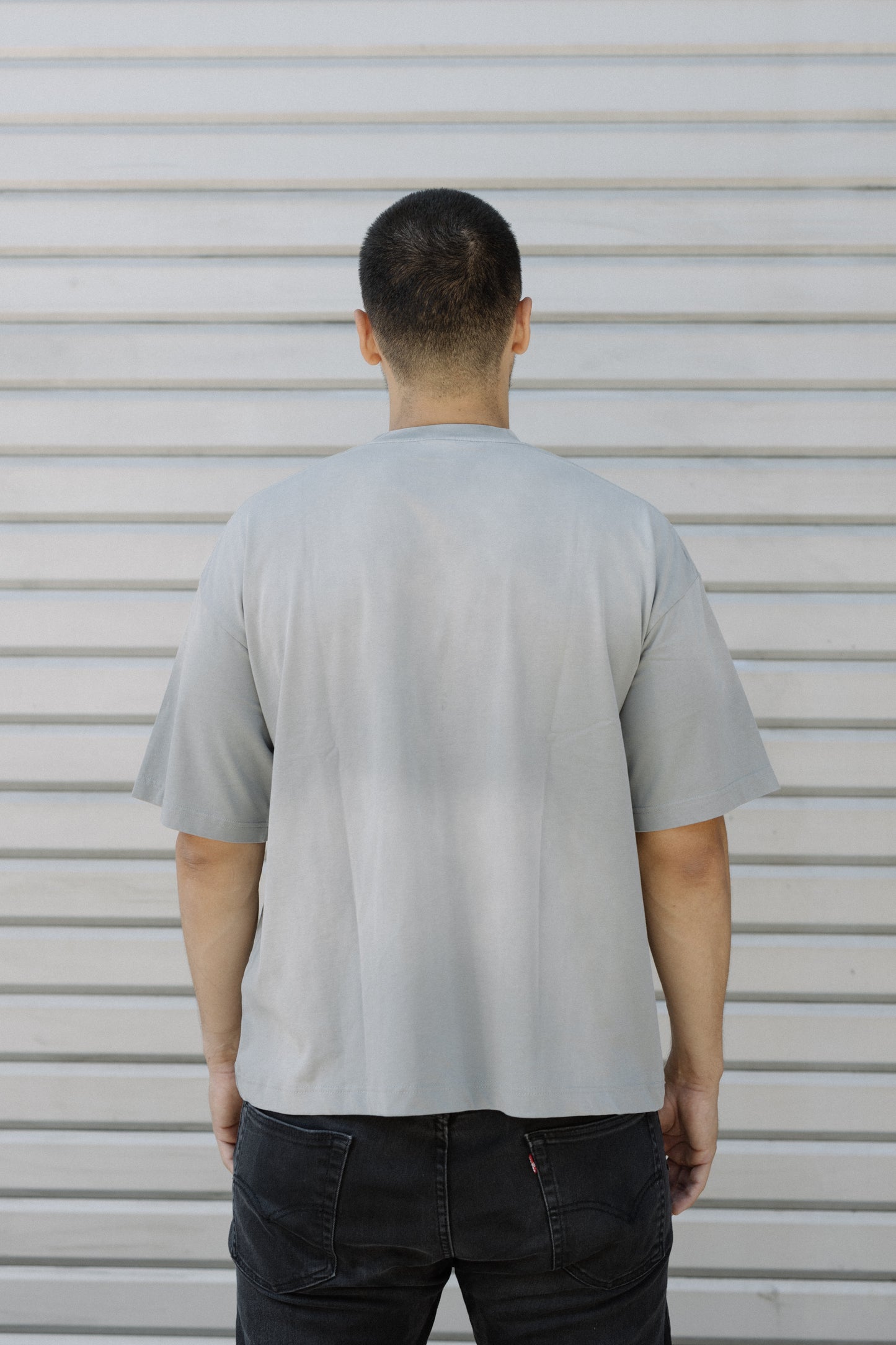 Cropped Sun Fade T-Shirt