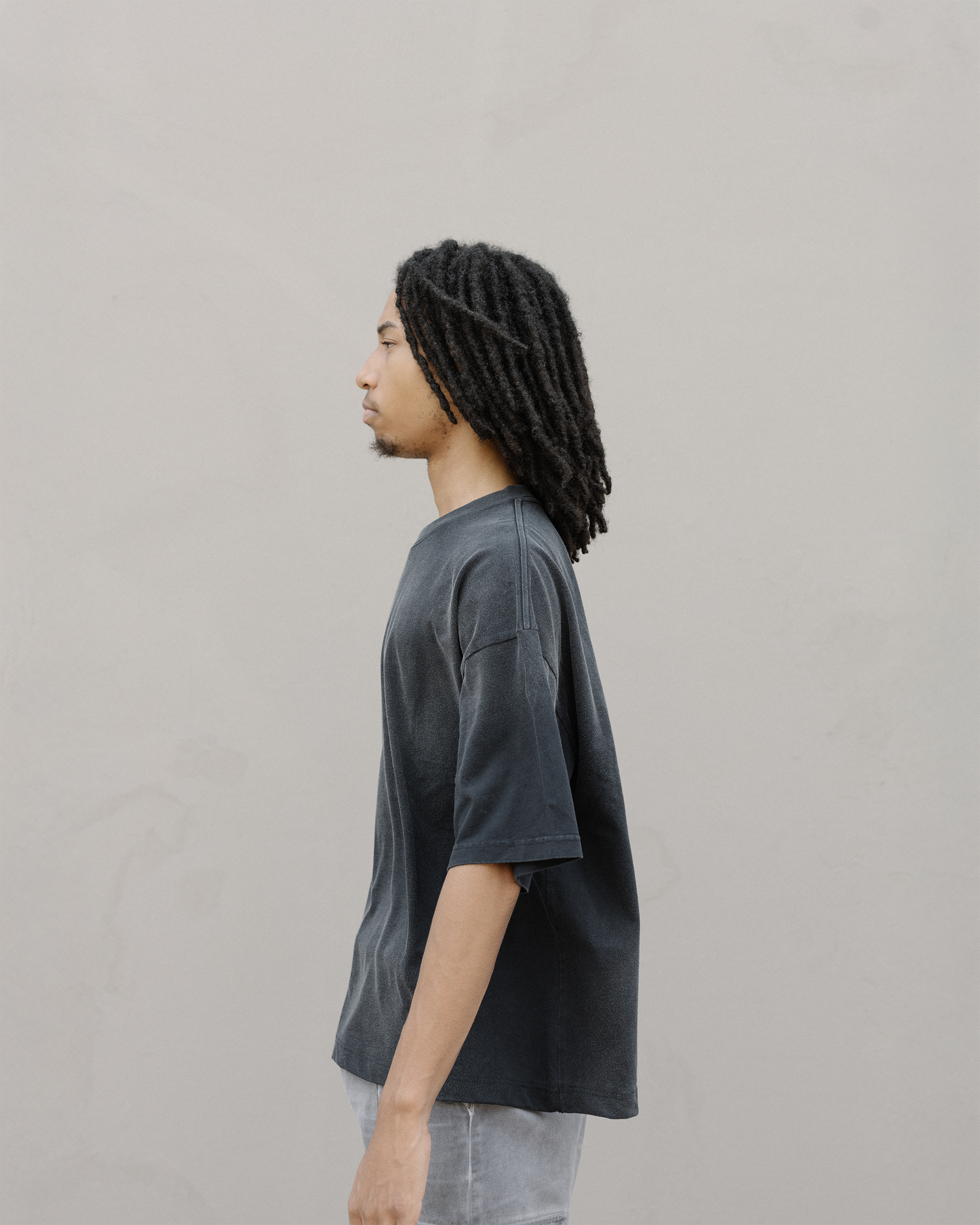 Cropped Sun Fade T-Shirt