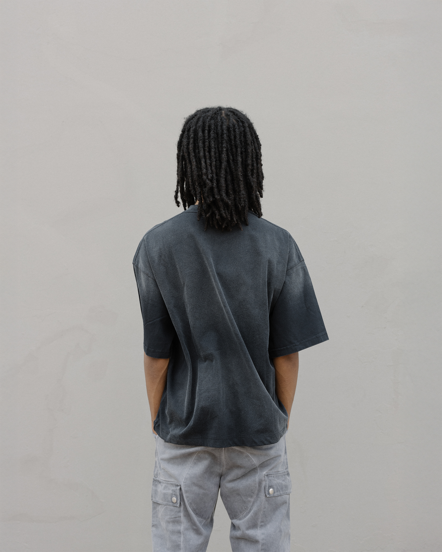 Cropped Sun Fade T-Shirt
