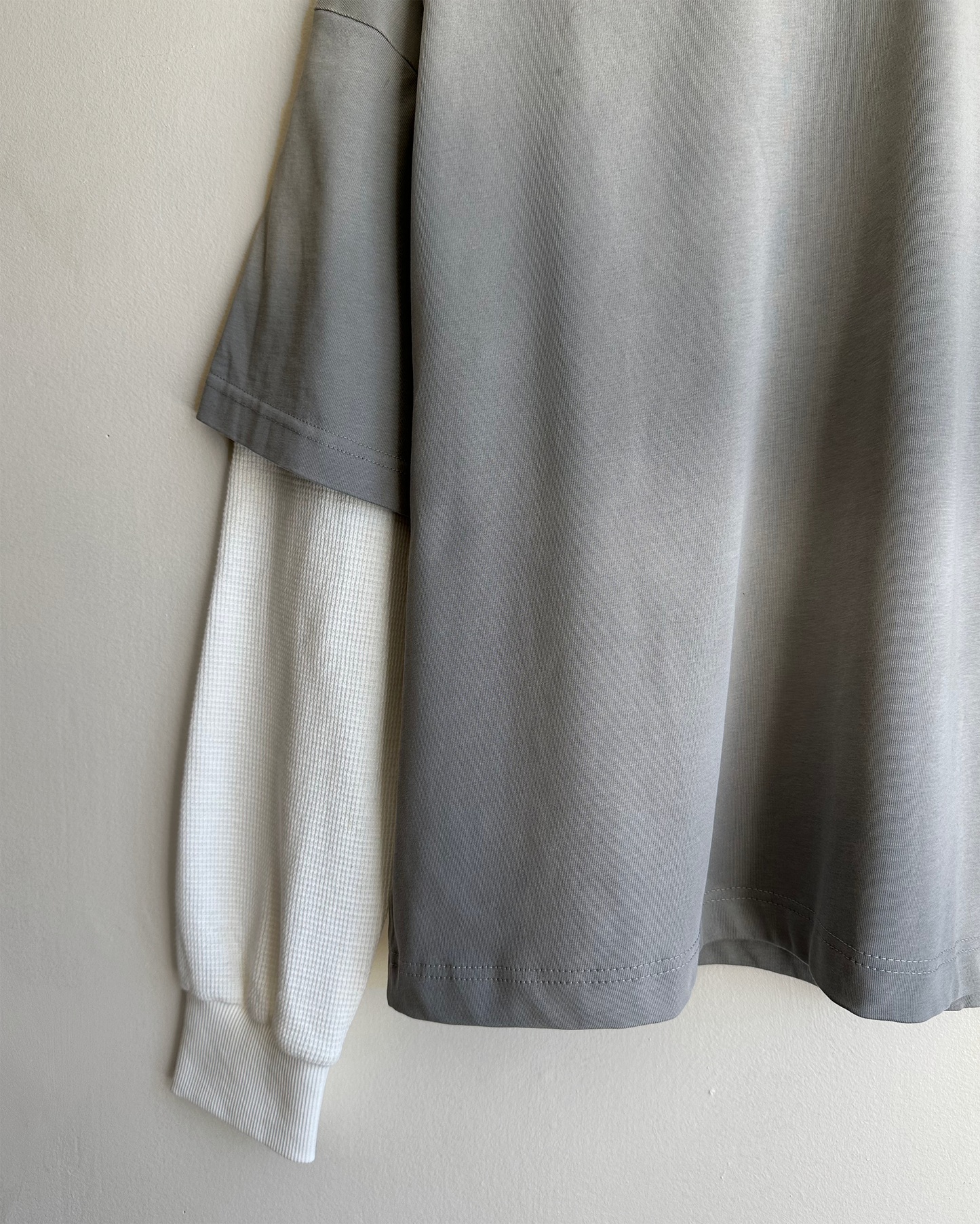Double Layer Thermal Sleeve T-Shirt
