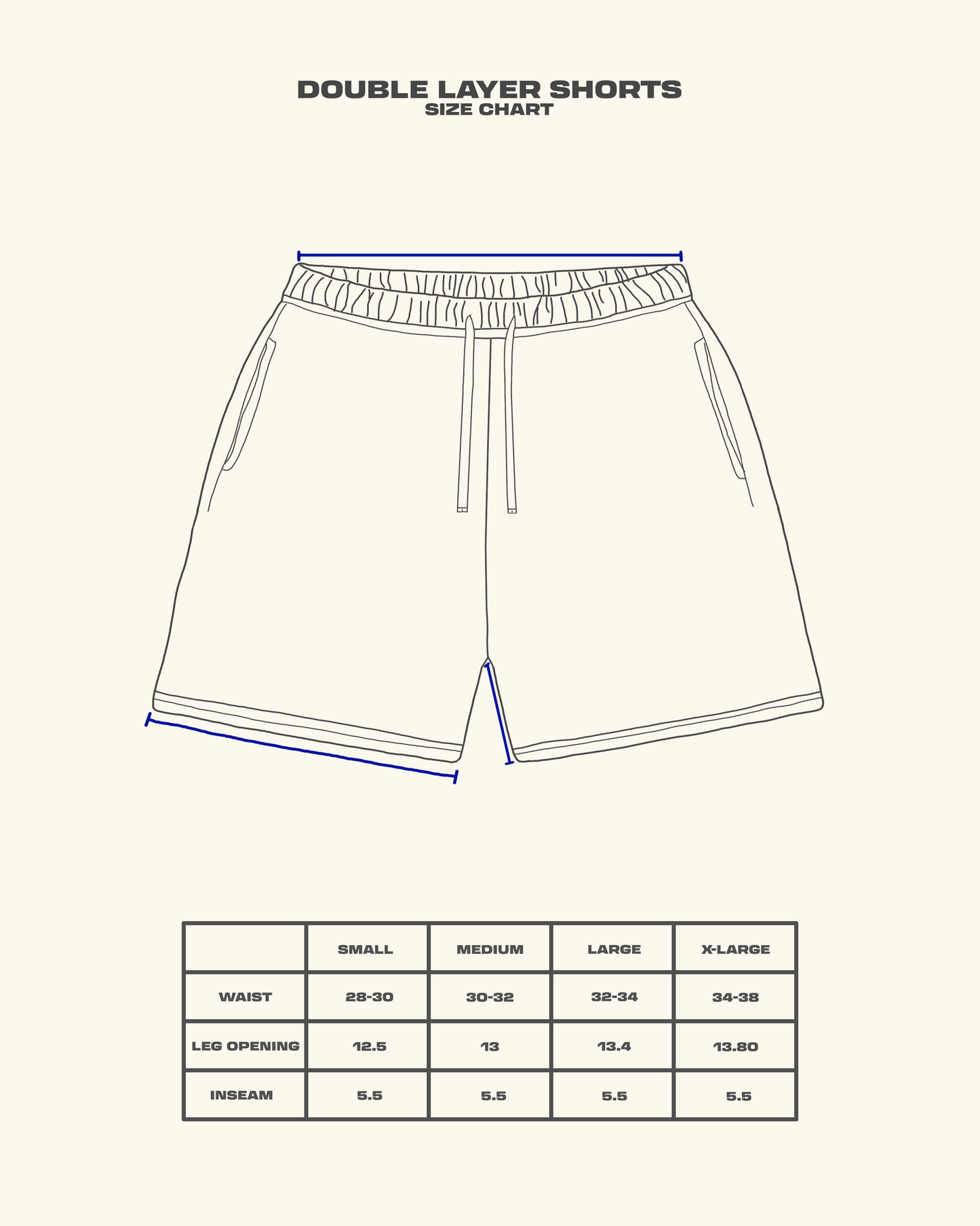 Double Layer Luxury Mesh Shorts