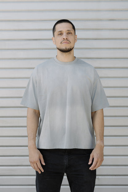 Cropped Sun Fade T-Shirt