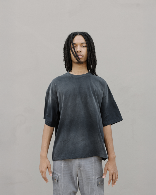 Cropped Sun Fade T-Shirt