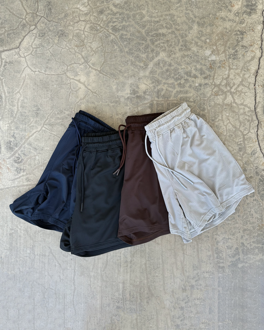 Double Layer Luxury Mesh Shorts