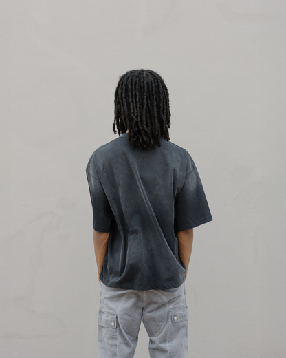 Cropped Sun Fade T-Shirt