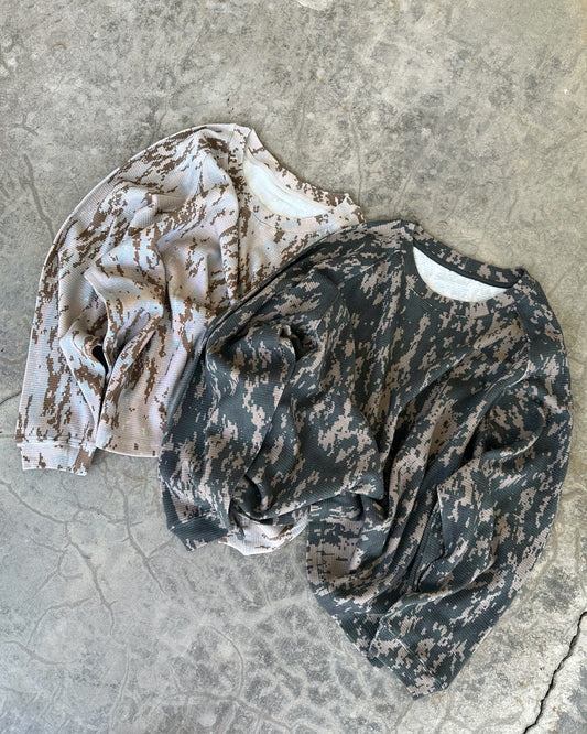 Digital Camo Thermal Long Sleeve